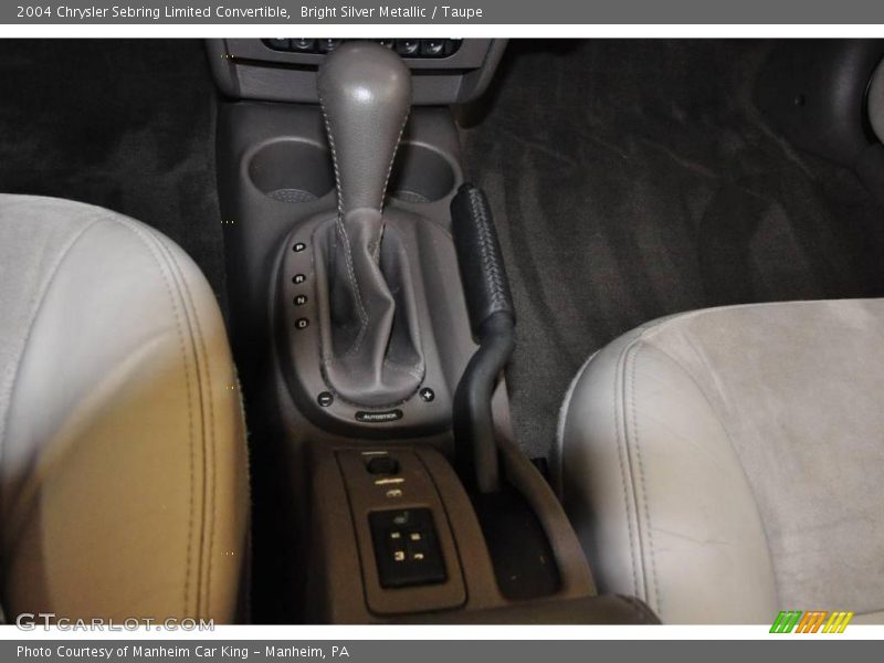 Bright Silver Metallic / Taupe 2004 Chrysler Sebring Limited Convertible