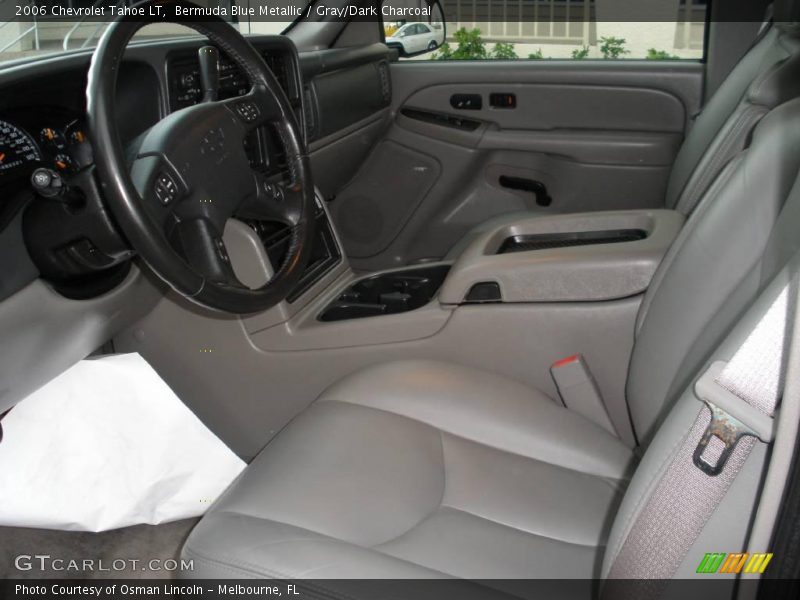 Bermuda Blue Metallic / Gray/Dark Charcoal 2006 Chevrolet Tahoe LT