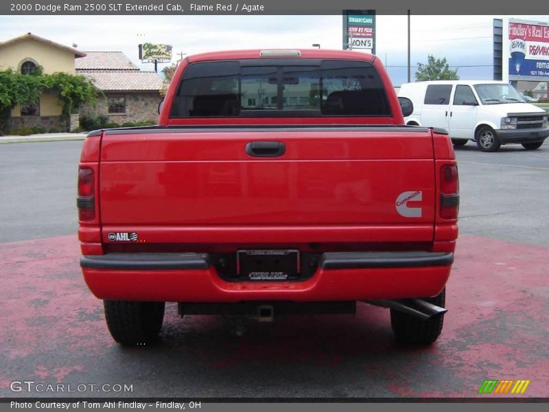 Flame Red / Agate 2000 Dodge Ram 2500 SLT Extended Cab