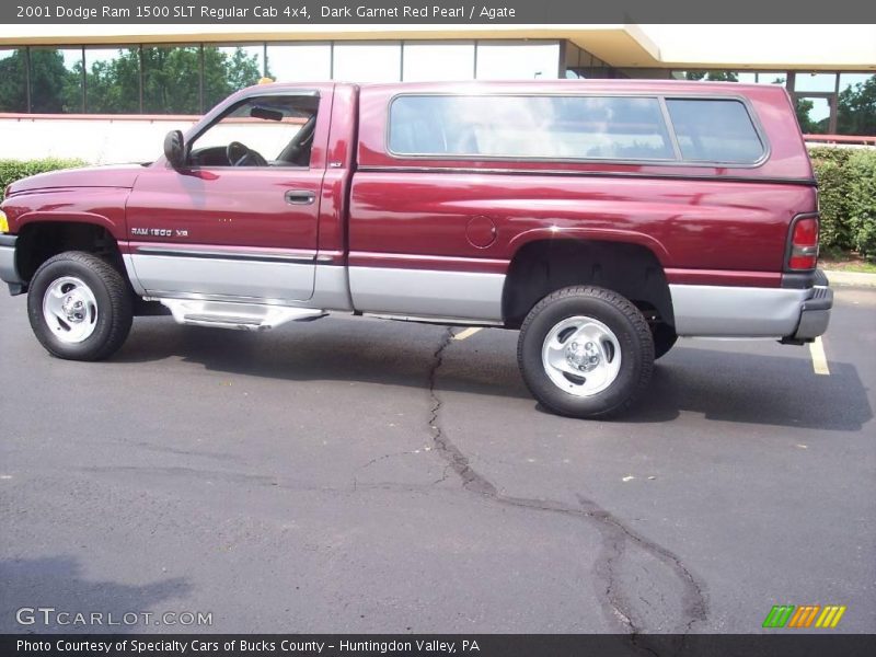 Dark Garnet Red Pearl / Agate 2001 Dodge Ram 1500 SLT Regular Cab 4x4