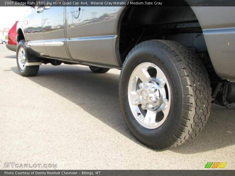 Mineral Gray Metallic / Medium Slate Gray 2007 Dodge Ram 3500 Big Horn Quad Cab 4x4