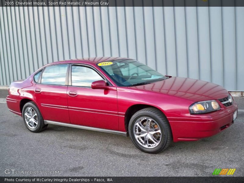 Sport Red Metallic / Medium Gray 2005 Chevrolet Impala