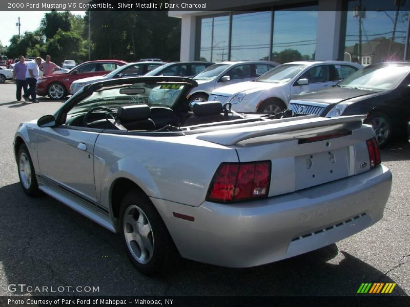 Silver Metallic / Dark Charcoal 2000 Ford Mustang V6 Convertible