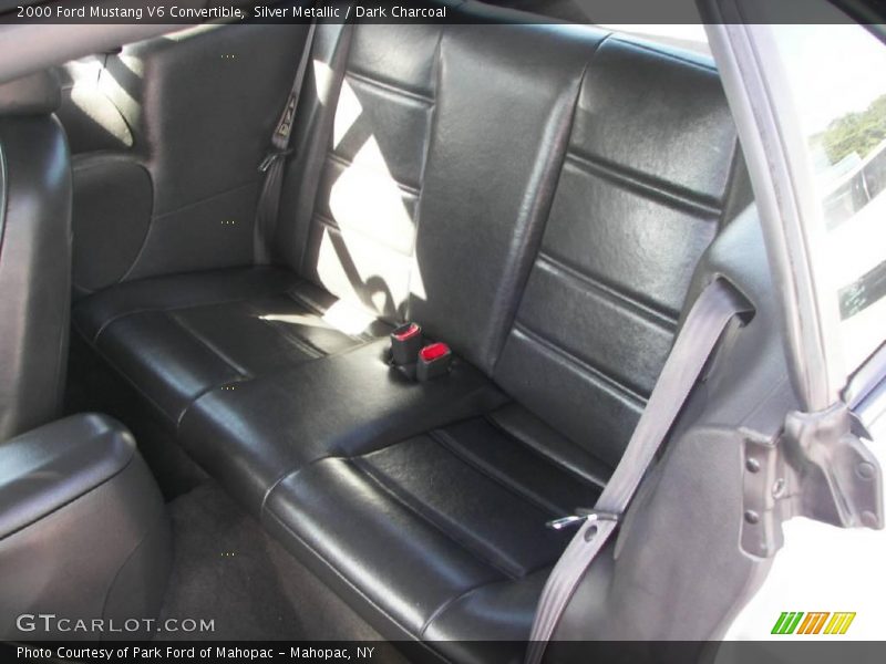 Silver Metallic / Dark Charcoal 2000 Ford Mustang V6 Convertible