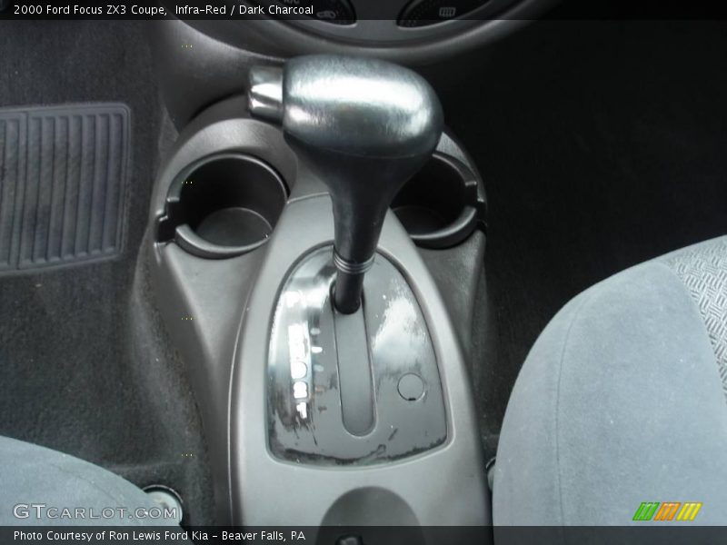 Infra-Red / Dark Charcoal 2000 Ford Focus ZX3 Coupe