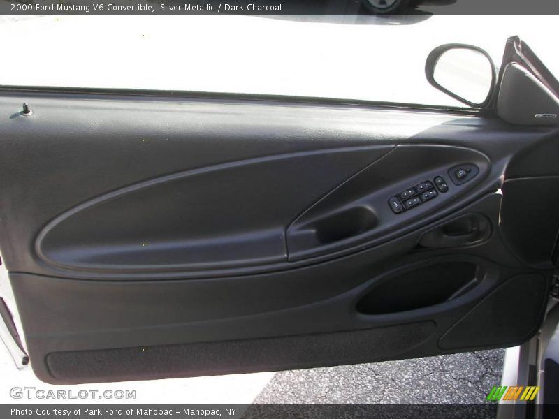 Silver Metallic / Dark Charcoal 2000 Ford Mustang V6 Convertible