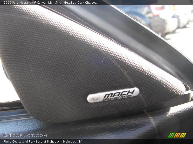 Silver Metallic / Dark Charcoal 2000 Ford Mustang V6 Convertible