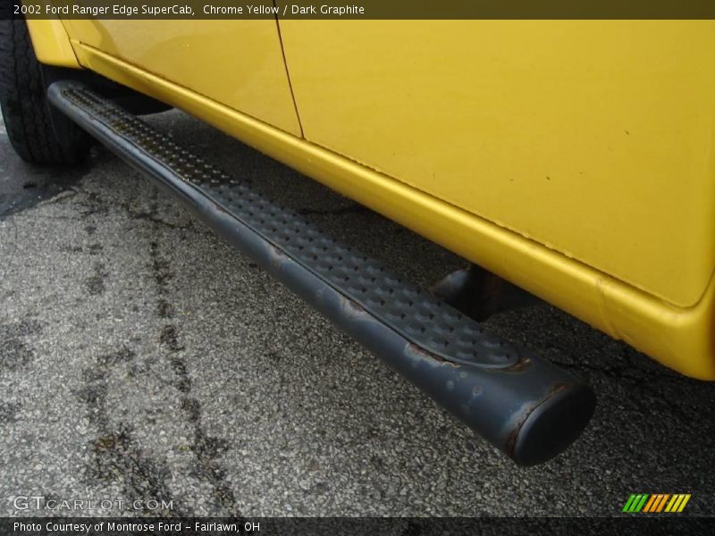 Chrome Yellow / Dark Graphite 2002 Ford Ranger Edge SuperCab