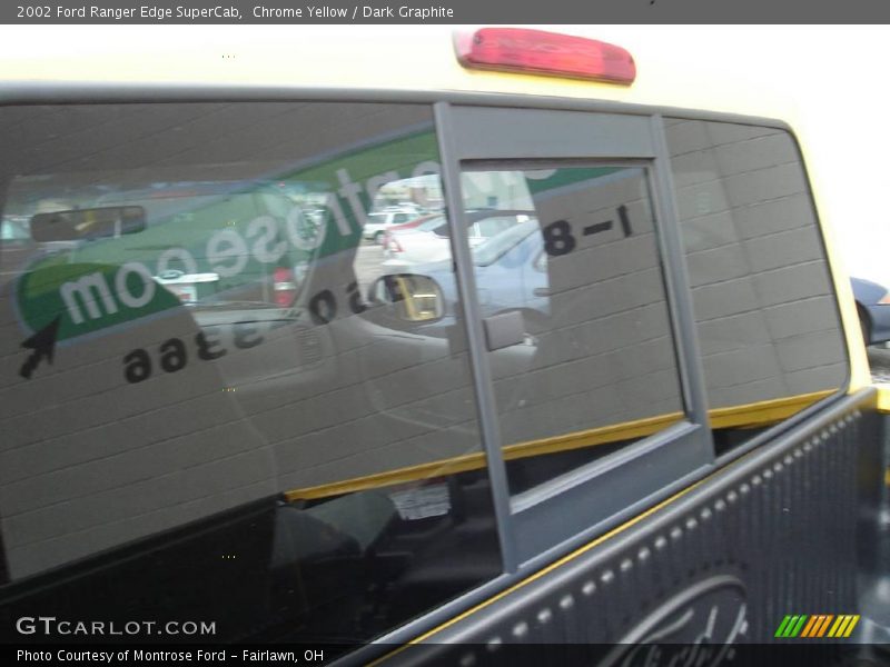 Chrome Yellow / Dark Graphite 2002 Ford Ranger Edge SuperCab