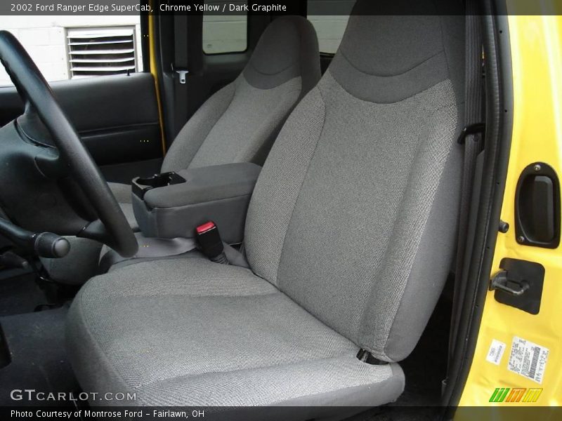 Chrome Yellow / Dark Graphite 2002 Ford Ranger Edge SuperCab