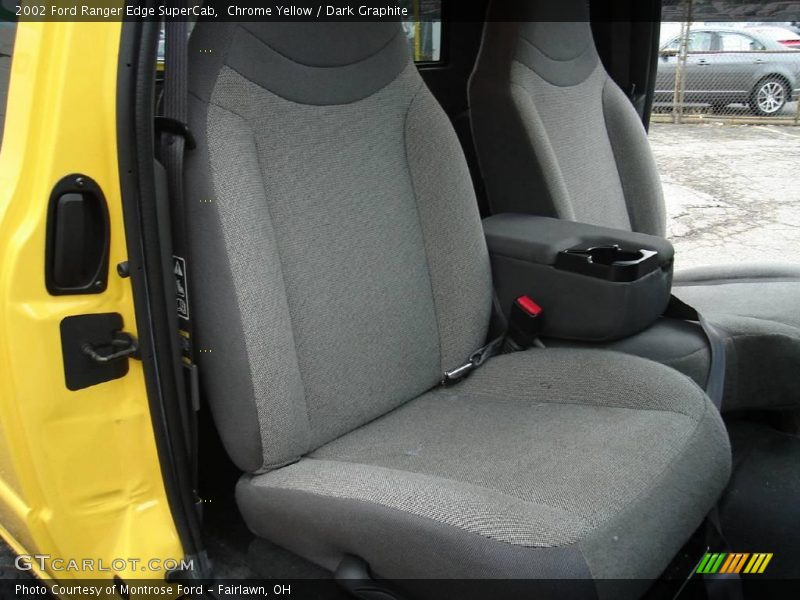 Chrome Yellow / Dark Graphite 2002 Ford Ranger Edge SuperCab