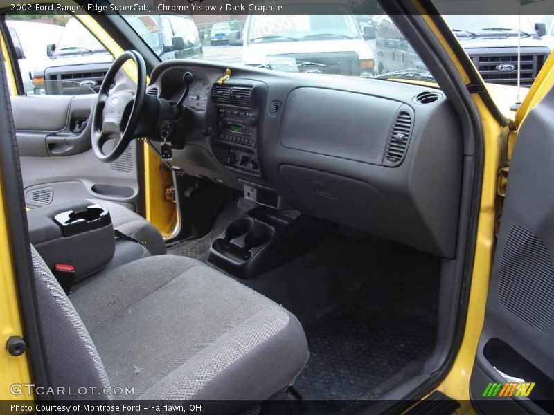 Chrome Yellow / Dark Graphite 2002 Ford Ranger Edge SuperCab
