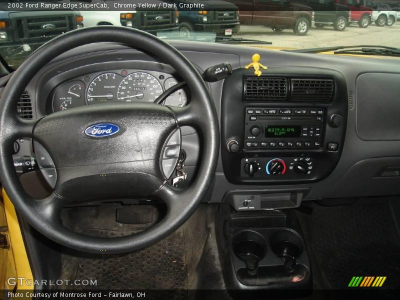 Chrome Yellow / Dark Graphite 2002 Ford Ranger Edge SuperCab