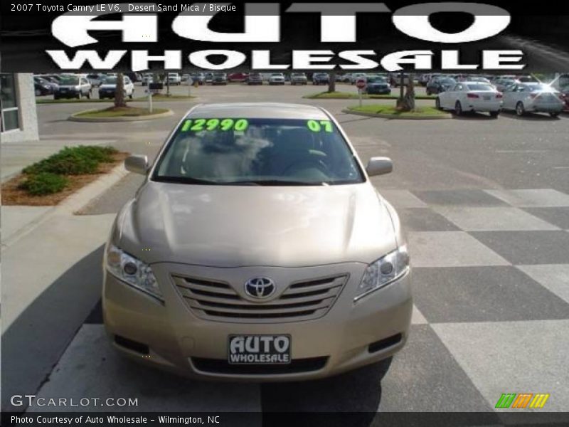 Desert Sand Mica / Bisque 2007 Toyota Camry LE V6