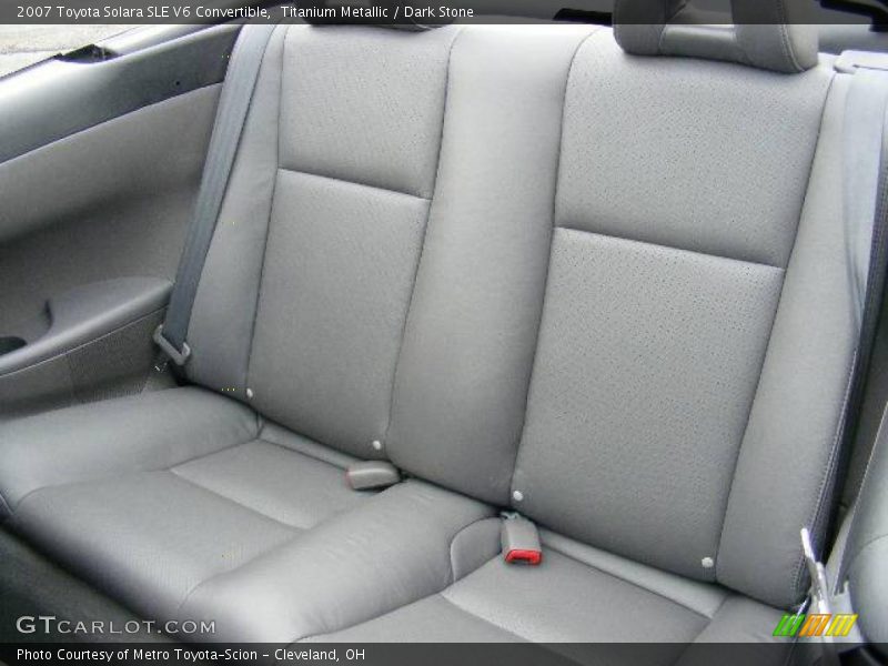 Titanium Metallic / Dark Stone 2007 Toyota Solara SLE V6 Convertible