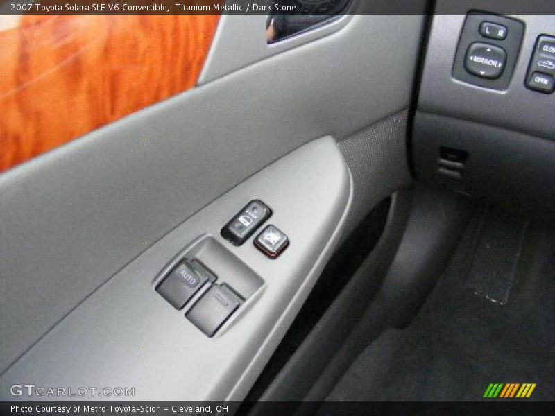 Titanium Metallic / Dark Stone 2007 Toyota Solara SLE V6 Convertible