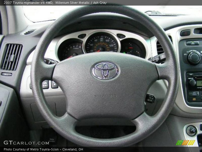 Millenium Silver Metallic / Ash Gray 2007 Toyota Highlander V6 4WD