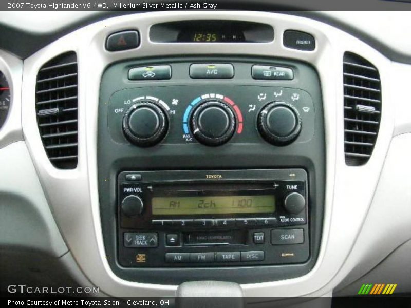 Millenium Silver Metallic / Ash Gray 2007 Toyota Highlander V6 4WD