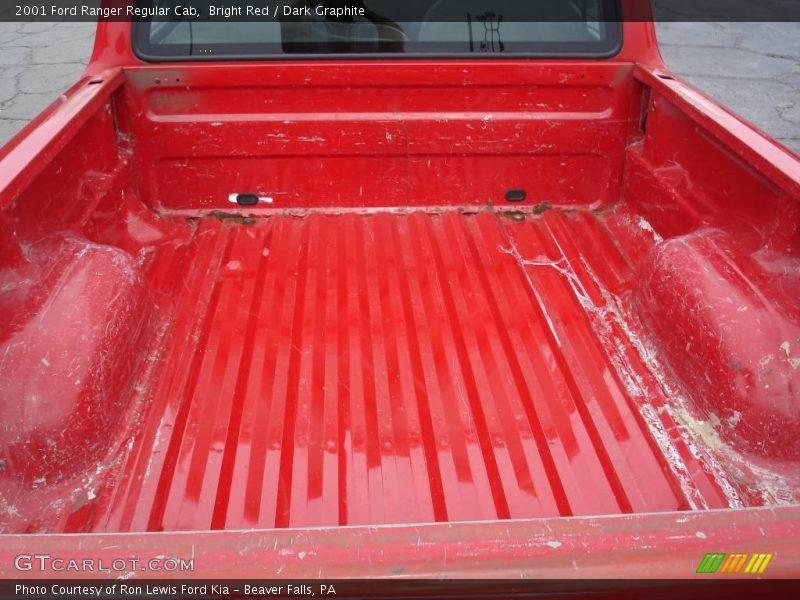 Bright Red / Dark Graphite 2001 Ford Ranger Regular Cab