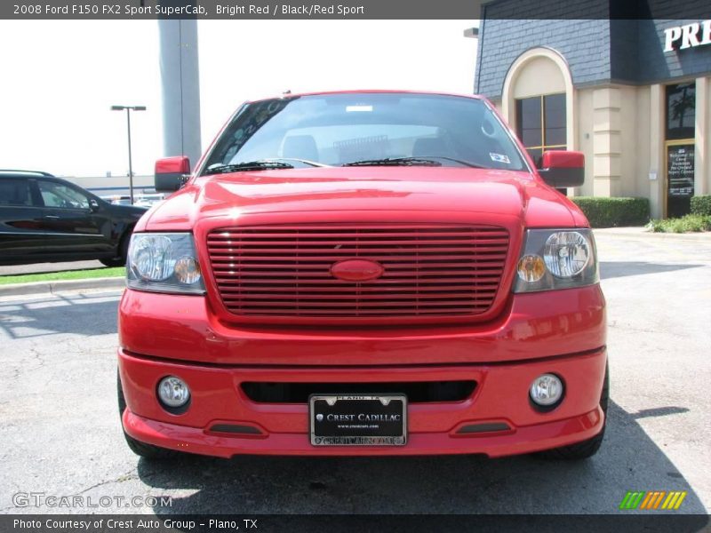 Bright Red / Black/Red Sport 2008 Ford F150 FX2 Sport SuperCab
