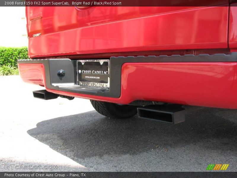 Bright Red / Black/Red Sport 2008 Ford F150 FX2 Sport SuperCab