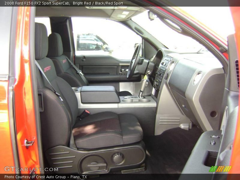 Bright Red / Black/Red Sport 2008 Ford F150 FX2 Sport SuperCab