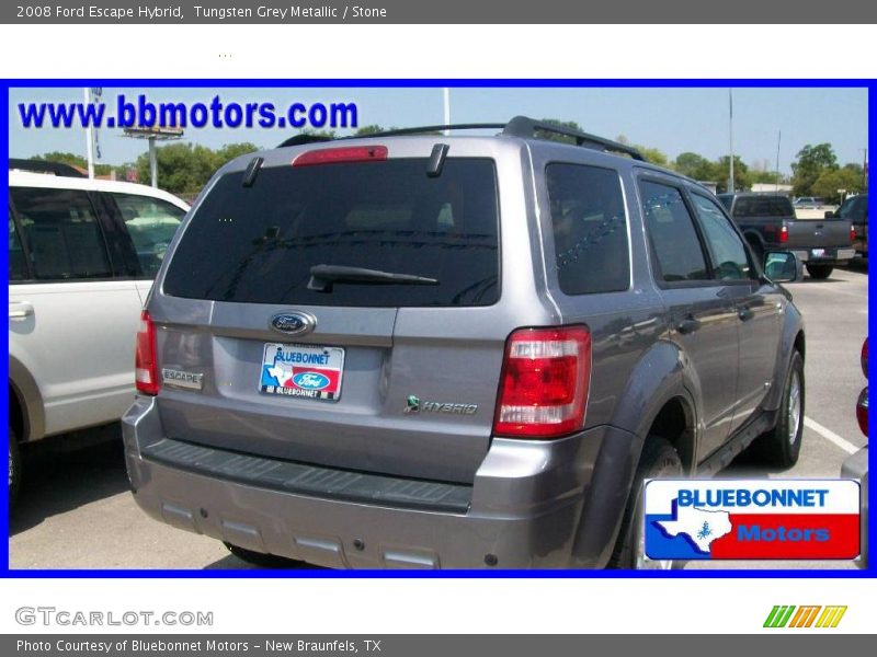 Tungsten Grey Metallic / Stone 2008 Ford Escape Hybrid