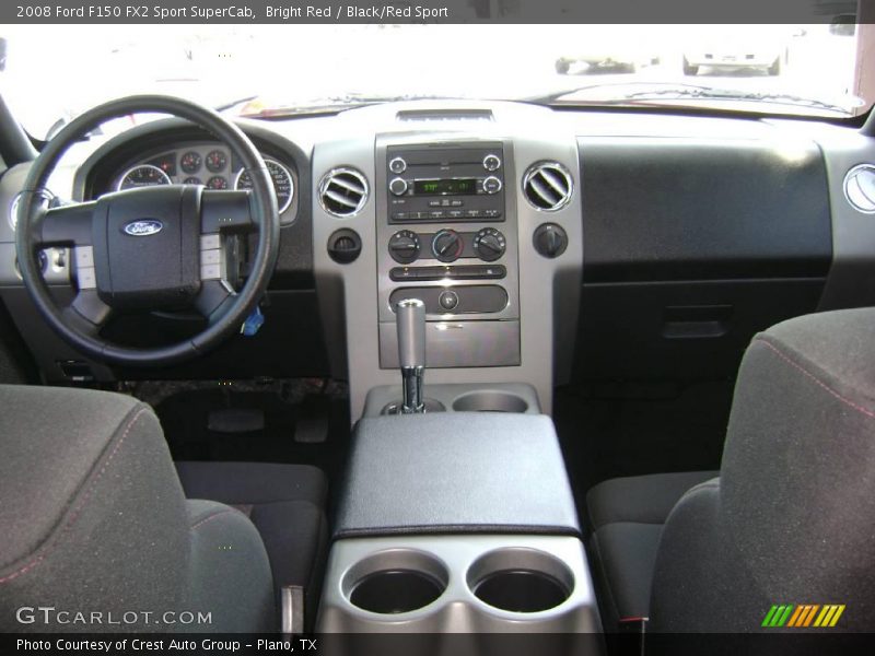 Bright Red / Black/Red Sport 2008 Ford F150 FX2 Sport SuperCab
