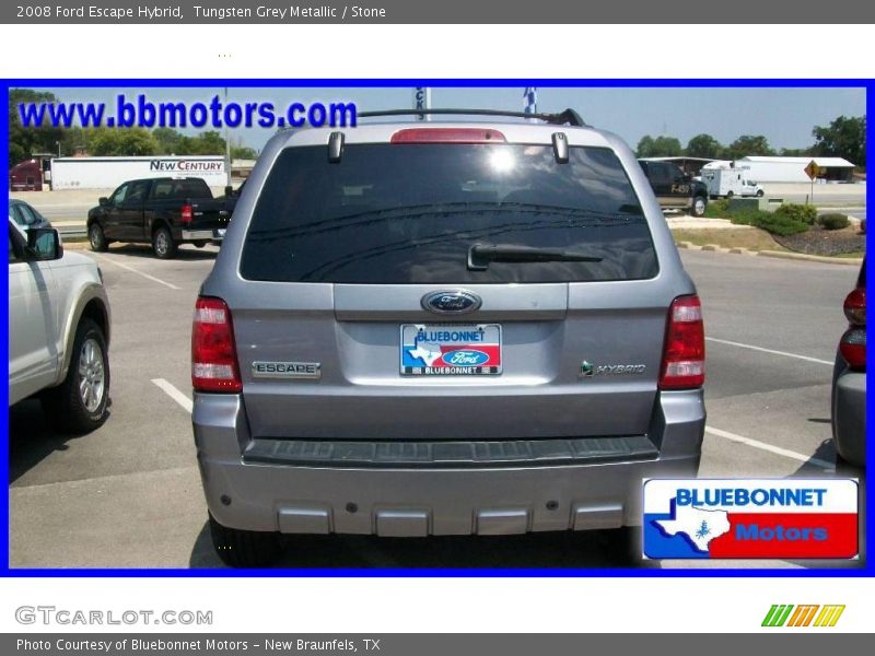 Tungsten Grey Metallic / Stone 2008 Ford Escape Hybrid