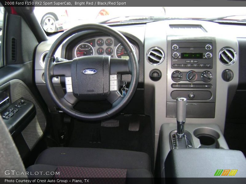Bright Red / Black/Red Sport 2008 Ford F150 FX2 Sport SuperCab