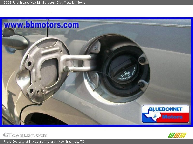 Tungsten Grey Metallic / Stone 2008 Ford Escape Hybrid