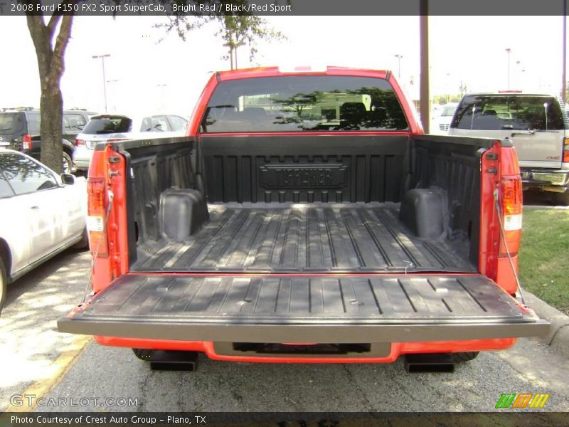 Bright Red / Black/Red Sport 2008 Ford F150 FX2 Sport SuperCab