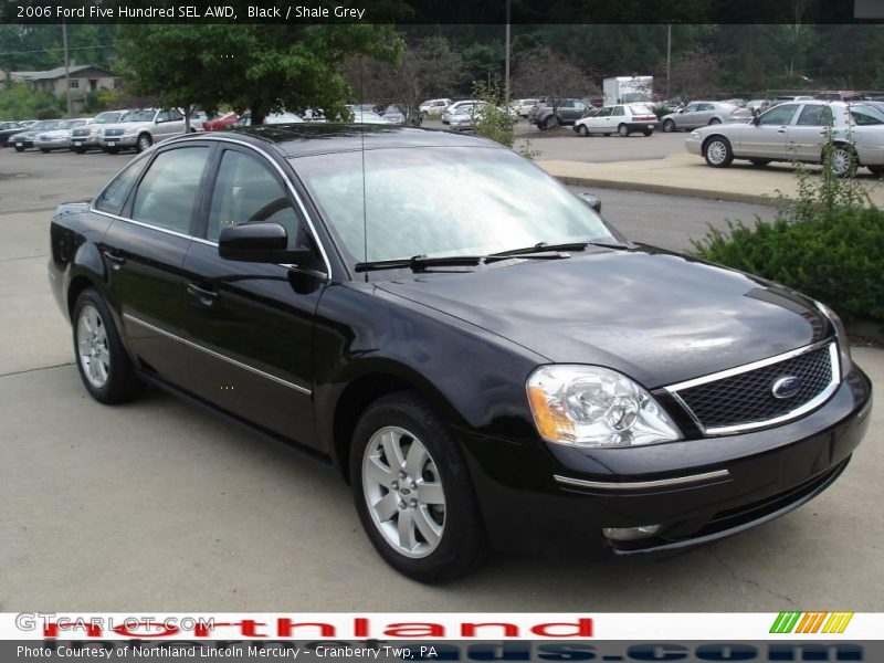 Black / Shale Grey 2006 Ford Five Hundred SEL AWD