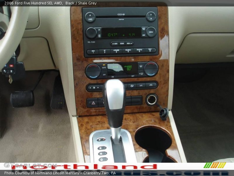 Black / Shale Grey 2006 Ford Five Hundred SEL AWD