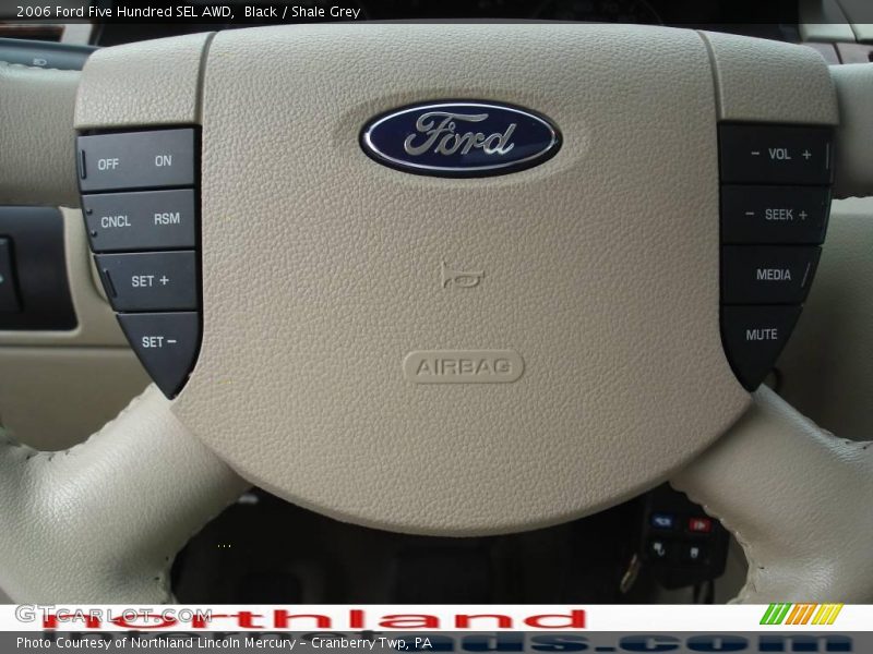Black / Shale Grey 2006 Ford Five Hundred SEL AWD