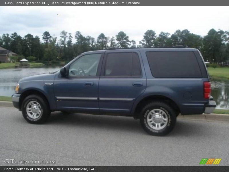 Medium Wedgewood Blue Metallic / Medium Graphite 1999 Ford Expedition XLT