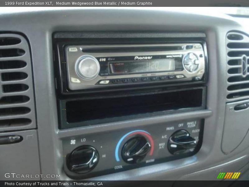 Medium Wedgewood Blue Metallic / Medium Graphite 1999 Ford Expedition XLT