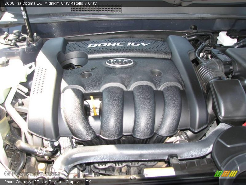 Midnight Gray Metallic / Gray 2008 Kia Optima LX