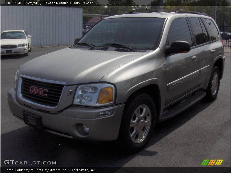 Pewter Metallic / Dark Pewter 2002 GMC Envoy SLT