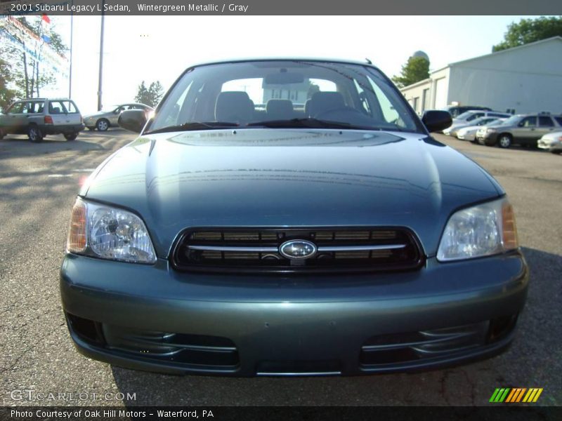 Wintergreen Metallic / Gray 2001 Subaru Legacy L Sedan