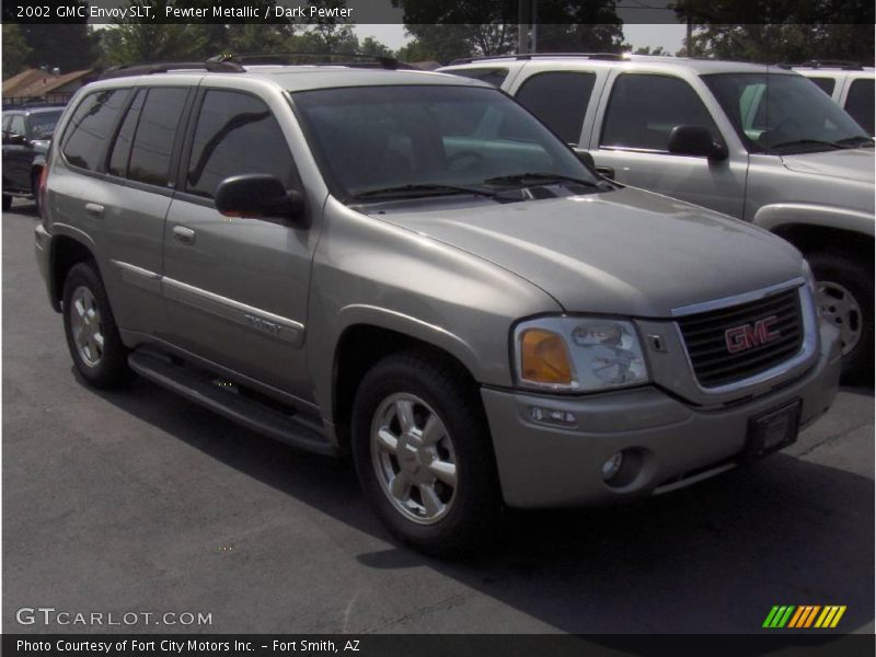 Pewter Metallic / Dark Pewter 2002 GMC Envoy SLT