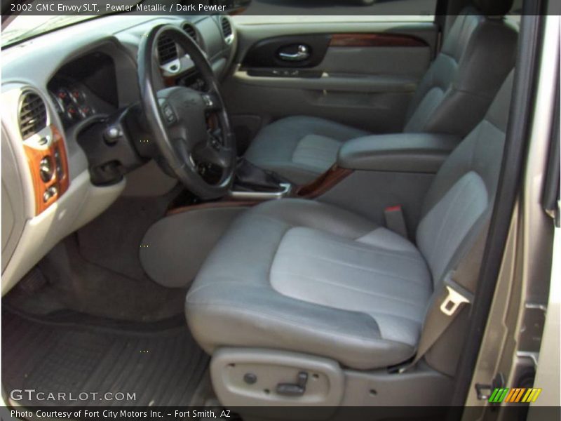 Pewter Metallic / Dark Pewter 2002 GMC Envoy SLT