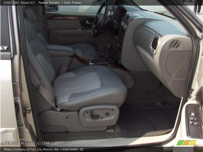 Pewter Metallic / Dark Pewter 2002 GMC Envoy SLT