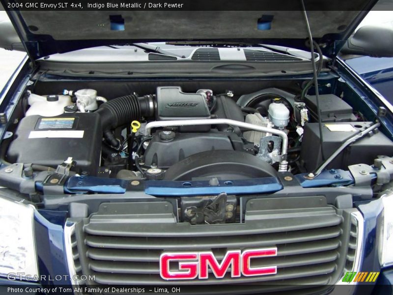 Indigo Blue Metallic / Dark Pewter 2004 GMC Envoy SLT 4x4