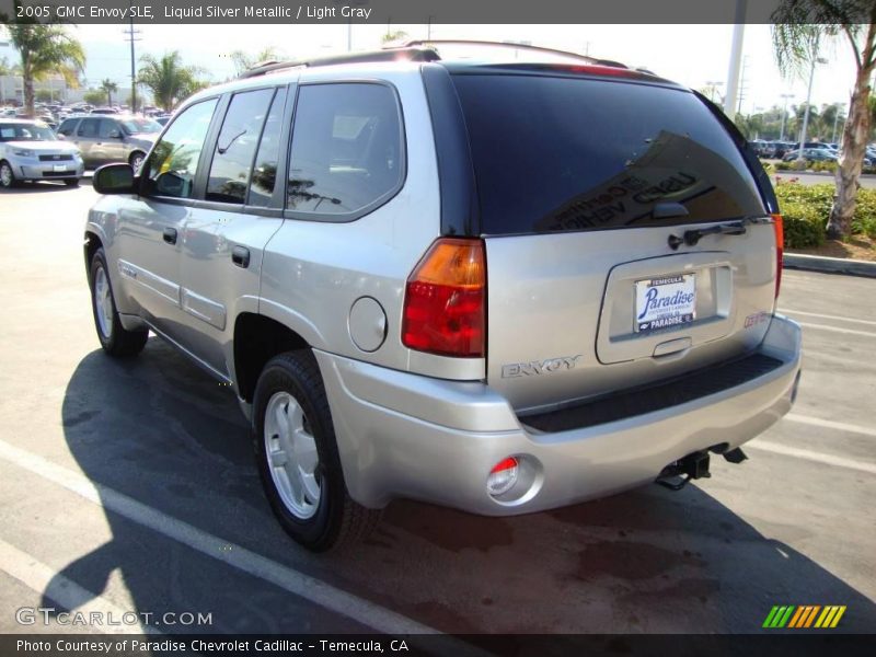 Liquid Silver Metallic / Light Gray 2005 GMC Envoy SLE