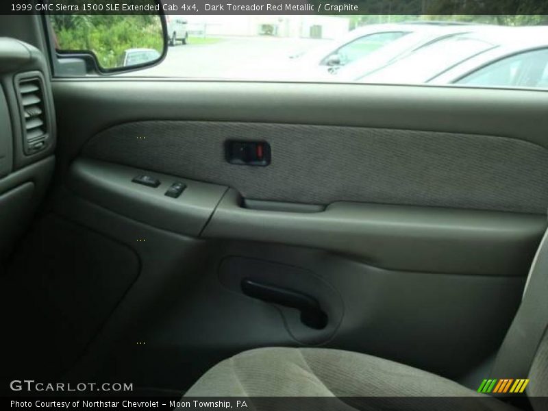 Dark Toreador Red Metallic / Graphite 1999 GMC Sierra 1500 SLE Extended Cab 4x4