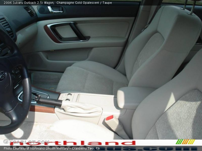 Champagne Gold Opalescent / Taupe 2006 Subaru Outback 2.5i Wagon