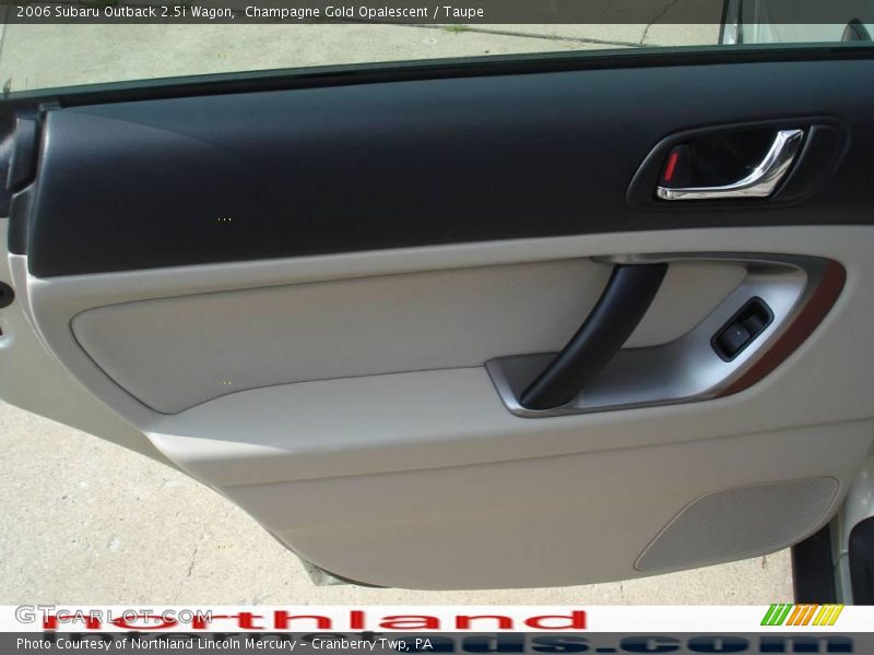 Champagne Gold Opalescent / Taupe 2006 Subaru Outback 2.5i Wagon