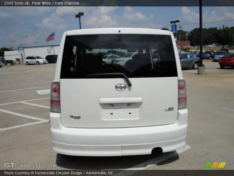 Polar White / Dark Charcoal 2005 Scion xB