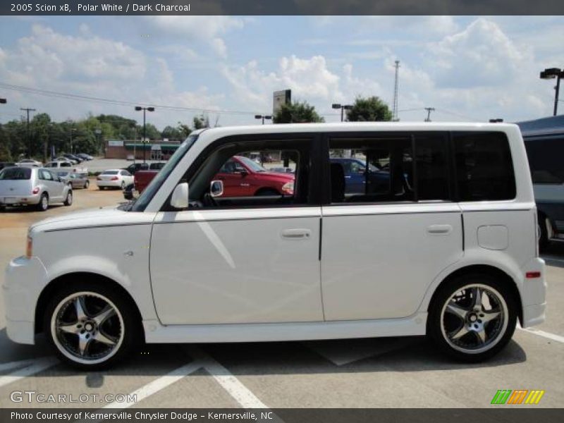 Polar White / Dark Charcoal 2005 Scion xB